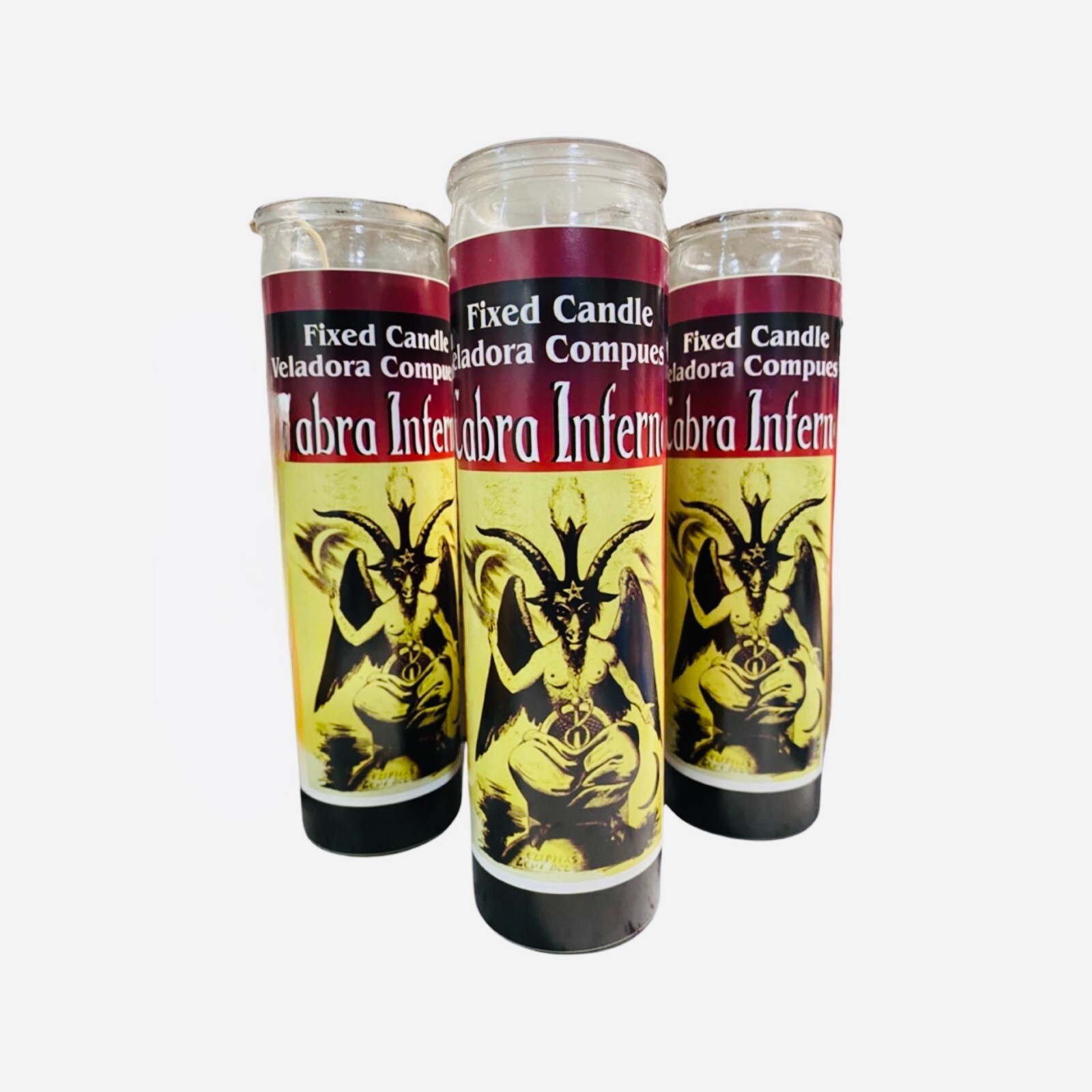 CABRA INFERNAL Veladora - Infernal Goat Candle, to get whatever you want gallery
