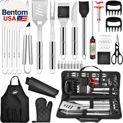 BBQ Accessories, Complete Grill Set Grilling Gifts, 40 Pcs Premium Heavy Duty St