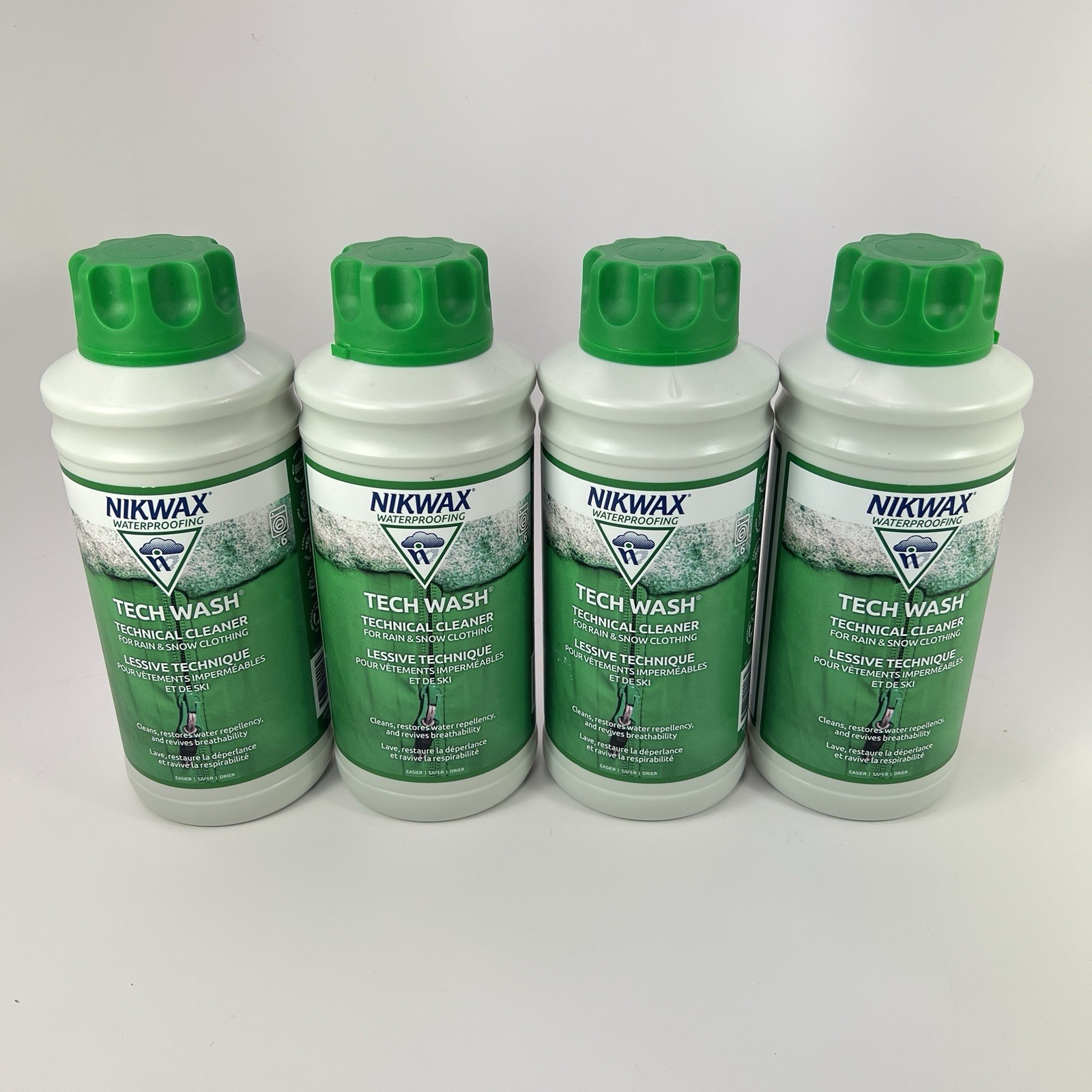 34oz 1L Nikwax Tech Wash Technical Cleaner for Rain & Snow Clothing Lot Of 4 gallery