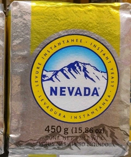 NEVADA INSTANT YEAST ( LEVADURA ) - BIG PACK OF 450g - FREE SHIPPING gallery