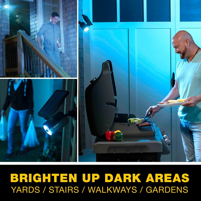 Bell + Howell Bionic Spotlight Original LED Solar Outdoor Motion Sensor Light gallery