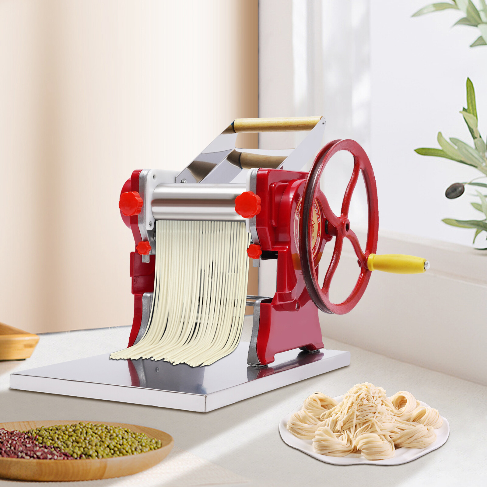 Commercial Pasta Maker Fresh Noodle Making Machine Manual Noodle Machine USA gallery