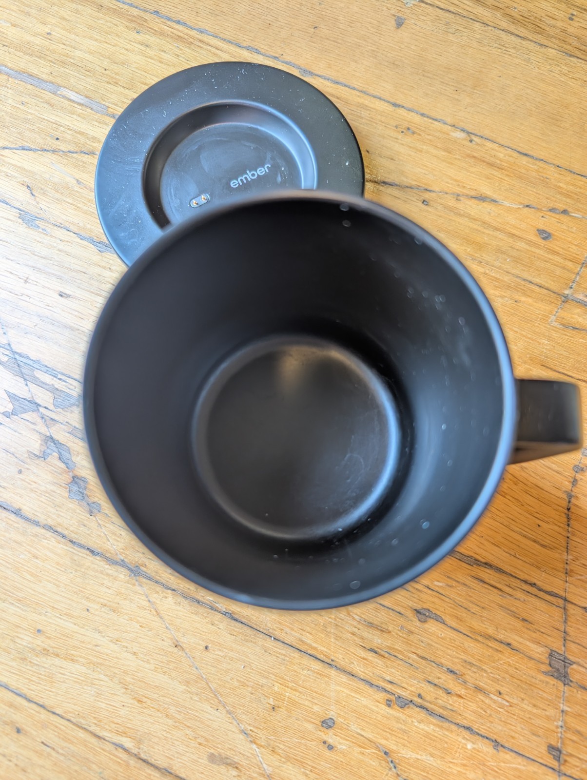 Ember 14 oz Ceramic Temperature Controlled Smart Mug - Black (CM191400US) gallery