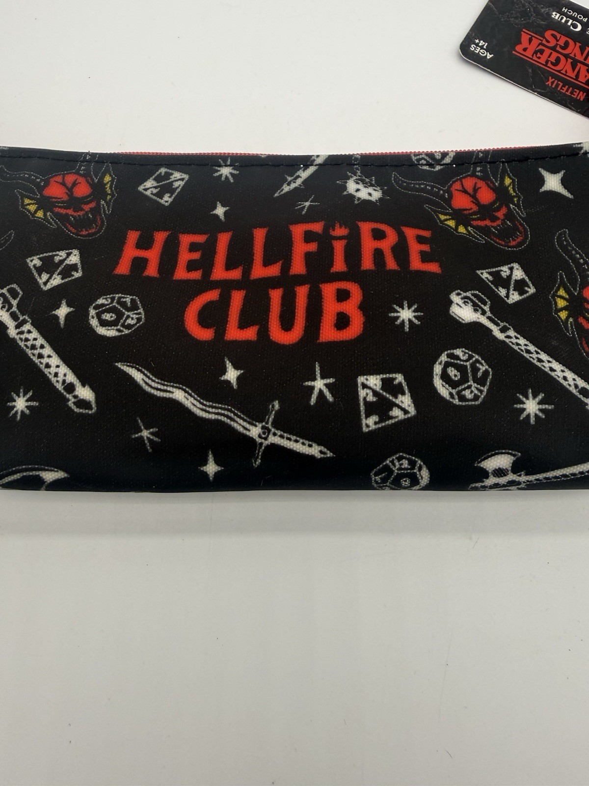 Stranger Things Accessories Pouch Hellfire Club Pencil Makeup Case Bag Netflix gallery