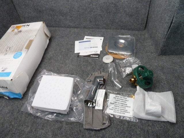 MOEN Genta Single-Handle 1-Spray Tub and Shower Faucet in Chrome Valve Included gallery