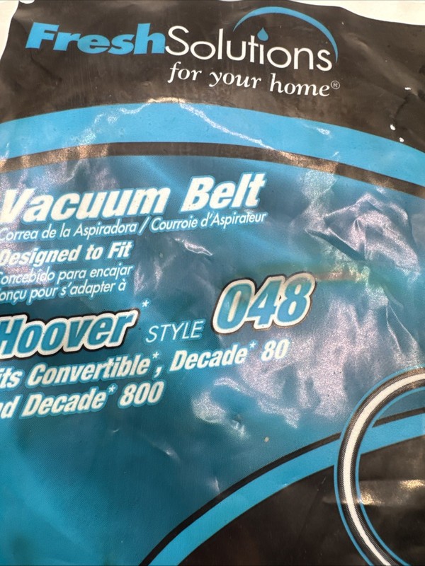 FRESH SOLUTIONS Hoover Style 048 Includes One Vacuum Belt #70564 gallery