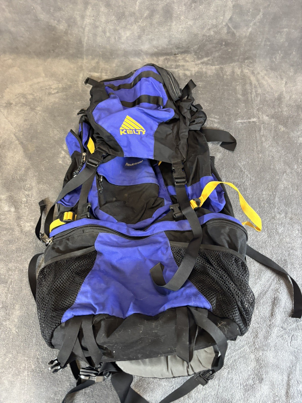 Kelty Backpack Redcloud Hiking Internal Frame 8+ Pockets Lid Pack XL Long
