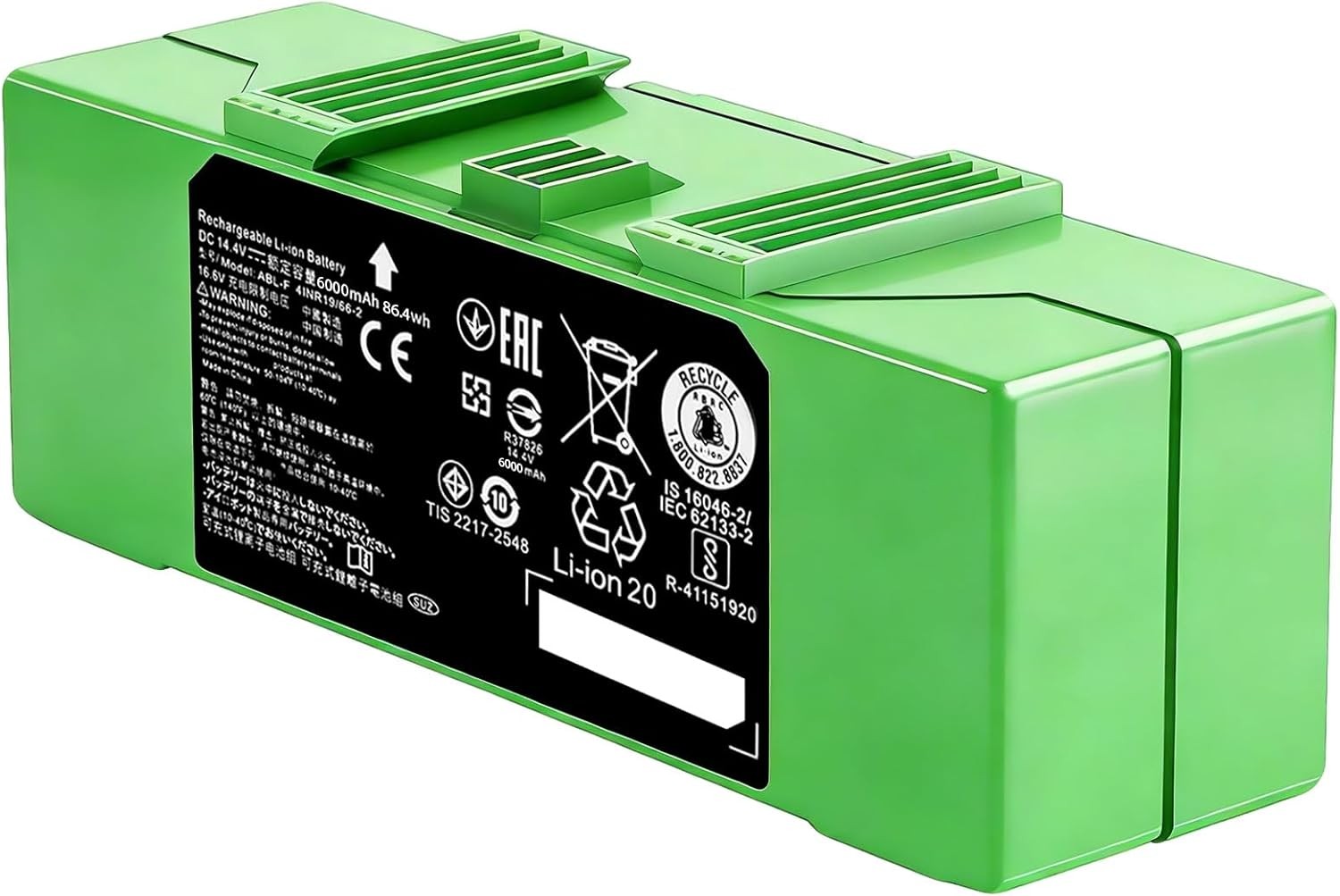 6000mAh ABL F Battery Compatible with iRobot Roomba e i and j Series i8 i8 j7 gallery