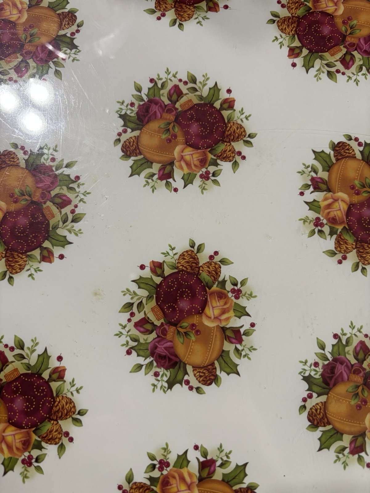 Royal Albert Old Country Roses Christmas Paper Placemats 24 Count Rare gallery