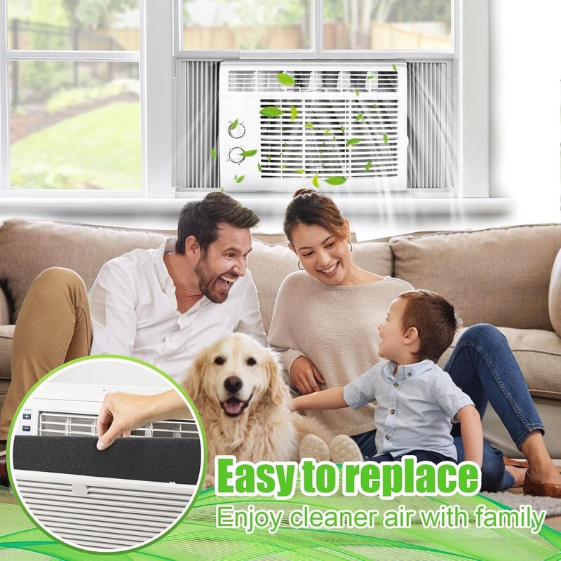 Activated Carbon Filter Pad - Cut to Fit Air Vent Filters for Home, AC, Furna... gallery