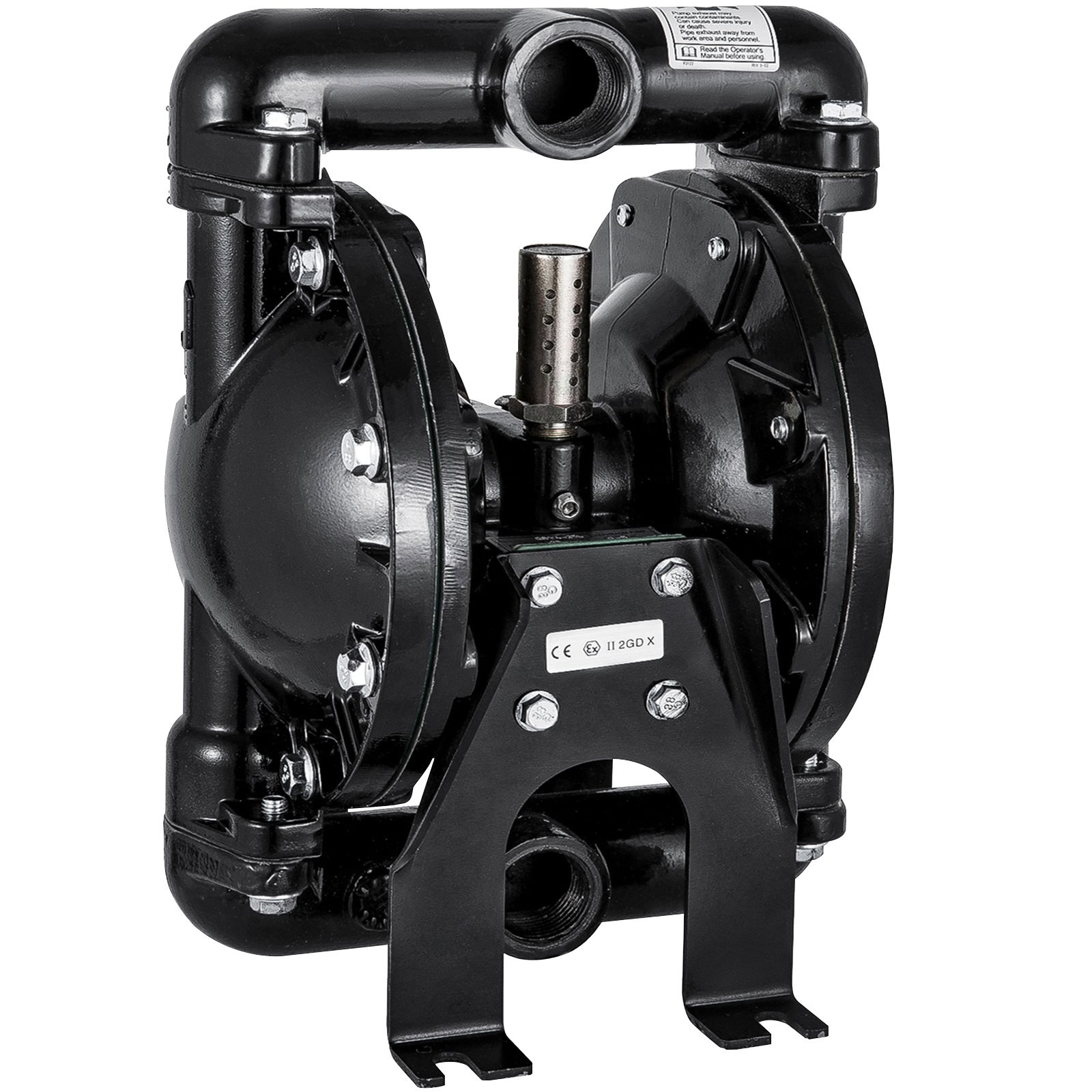 Air-Operated Double Diaphragm Pump 1 inch Inlet Outlet Aluminum 24 GPM Max 120PS gallery