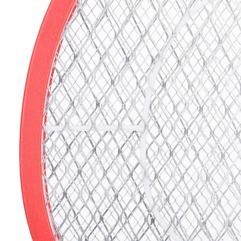 2 Packs Electric Bug Zapper Racket Mosquito Fly Swatter Insects Bat Handheld Red gallery