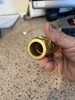 5-Part BRASS Copper To PVC Transition 3/4" CPVC Compression Union Genova 53044 gallery