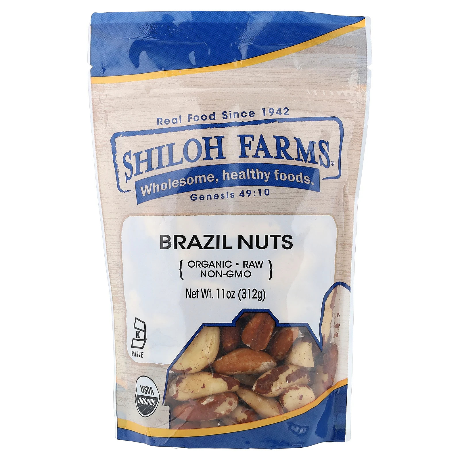 Organic Raw Brazil Nuts, 11 oz (312 g) gallery