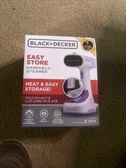 BLACK+DECKER Easy Garment Steamer BRAND NEW