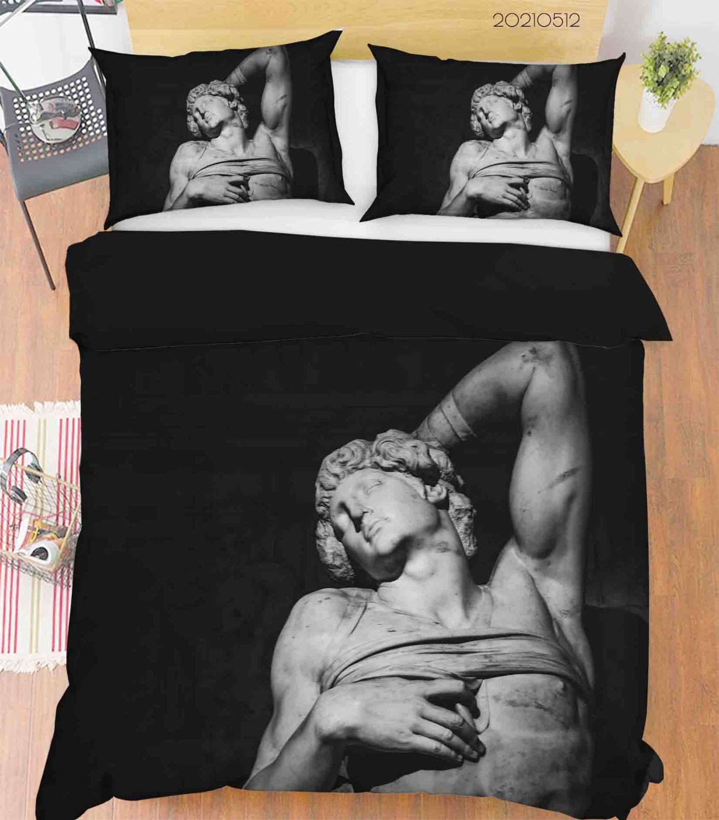 3D Statue Quilt Cover Set Bedding Sets Pillowcases 15 gallery