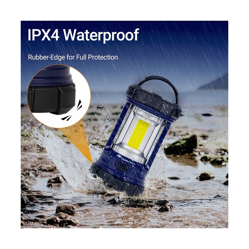 Camping Lantern, 3200LM LED Lanterns for Power Outages, 4600mAh Phone Charger... gallery