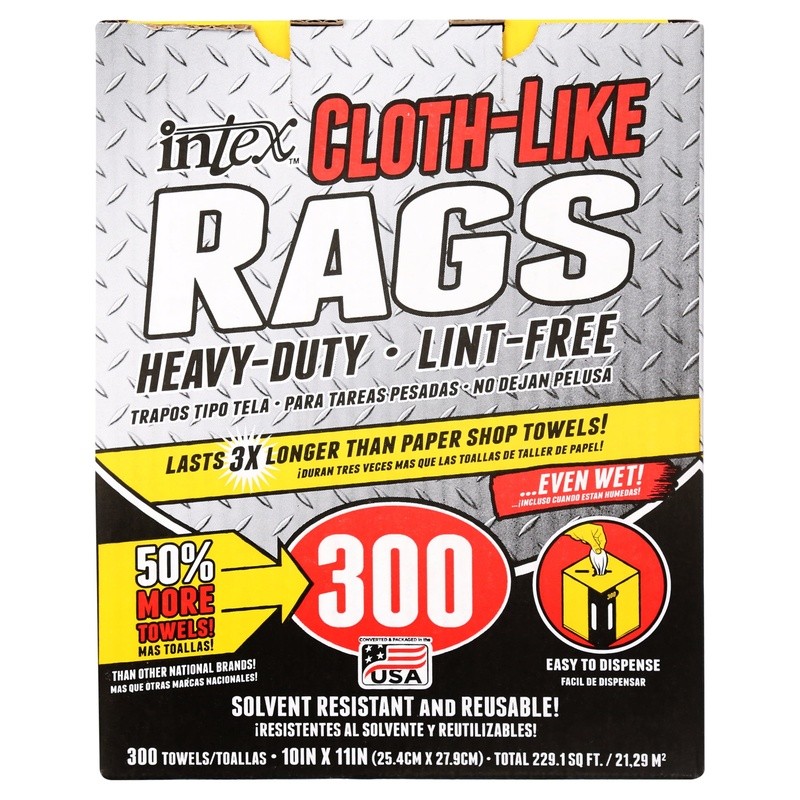 Cloth-Like RT Wipers 300 Count Super Absorbent Lint-Free Heavy Duty Wipes New gallery