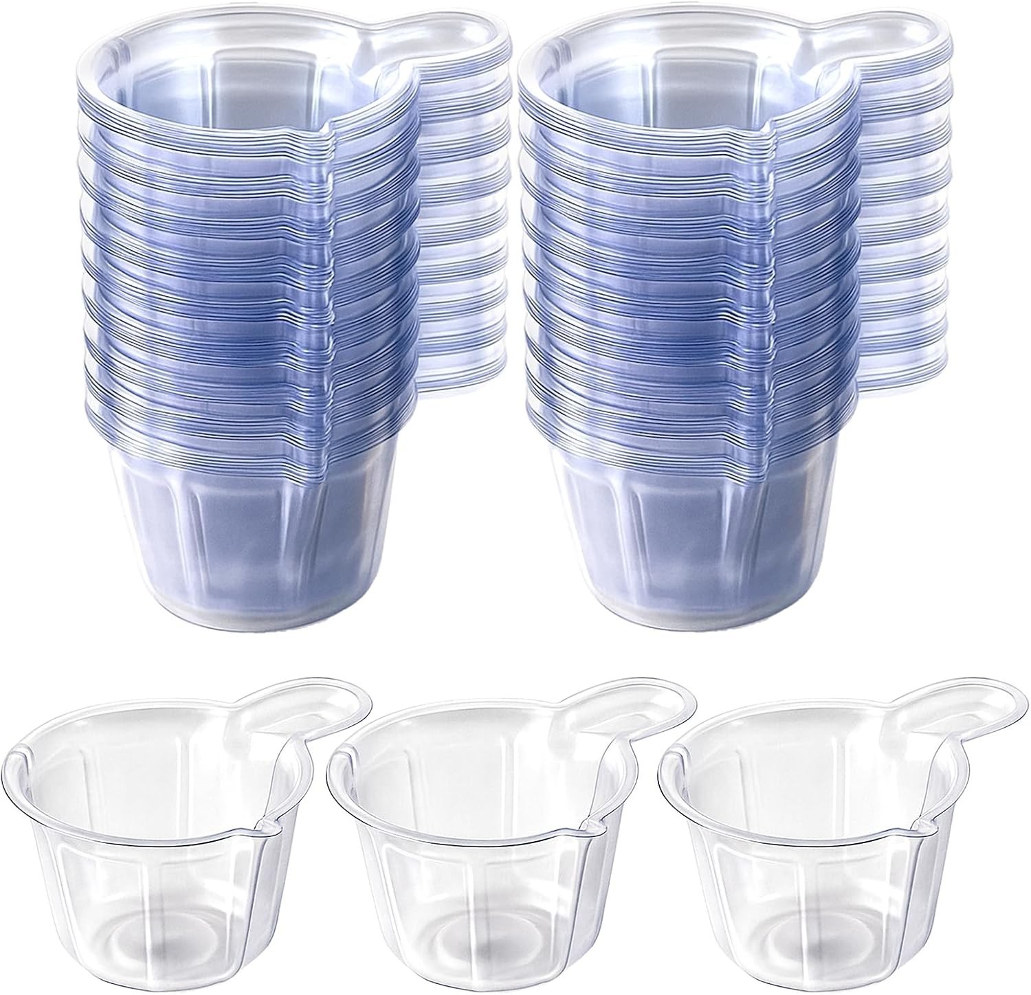 150Pcs 40Ml Disposable Plastic Resin Mixing Cups Multipurpose Dispensing Cup for gallery