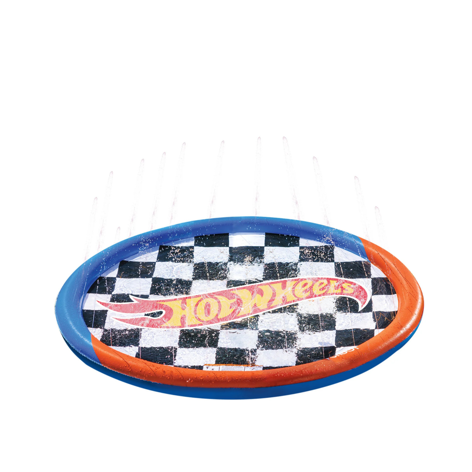 Hot Wheels Inflatable Pool 48 by Funboy 2 Ring with Splash Pad gallery