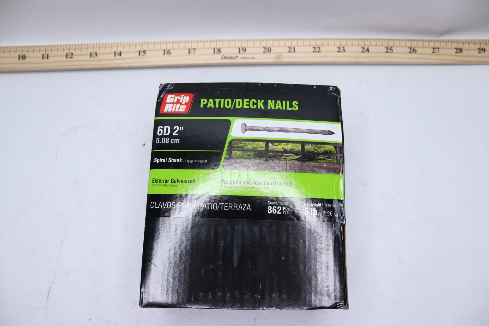 Grip-Rite Spiral Threaded Deck Nails 6-Penny Hot-Galvanized 5 Lbs #11 x 2" gallery