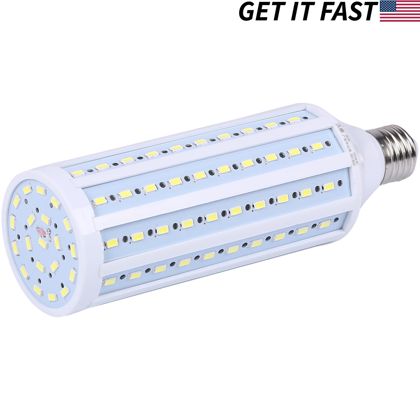 150W Equivalent LED Bulb 120-Chip Corn Light E26 2600lm 24W Cool Daylight 6000K gallery