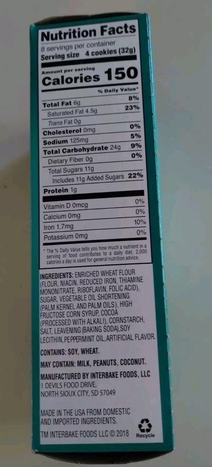 Oven Baked Fudge Mints Cookie Tastes Like Girl Scout Cookies Thin Mints gallery