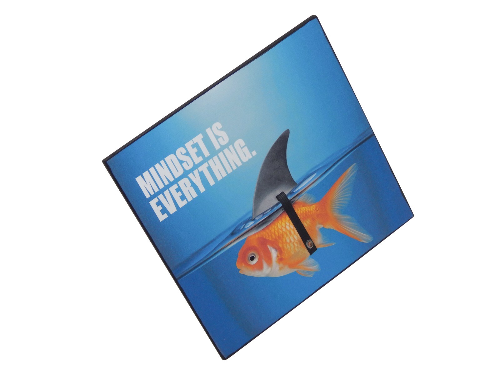 Mindset Is Everything Motivational Life Sign Shelf Sitter Wall Art Decor 5" x 5" gallery