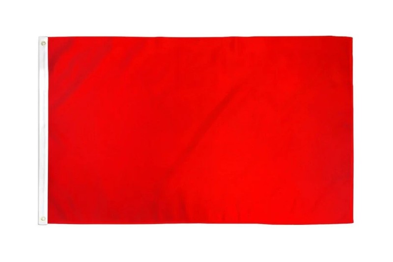 Red Solid Color Flag 3x5ft Polyester Blank Plain Red Flag gallery