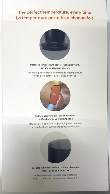 Ember Temperature Control Smart Cup, 14 oz, App-Controlled Heated Coffee Cup gallery