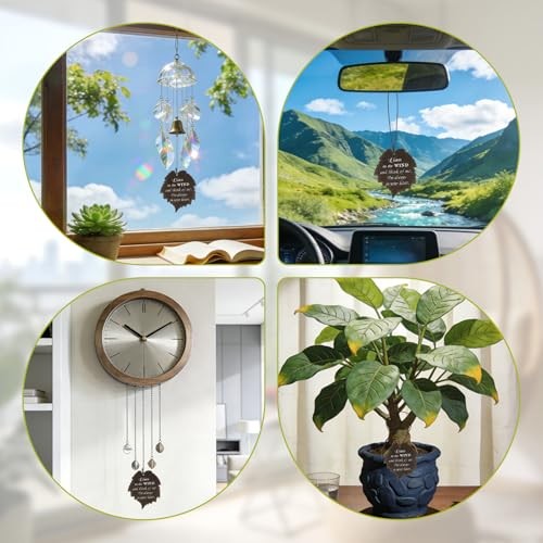 Replacement Wind Catcher, Leaf Wind Chime Sail Pendant Replacement Parts with gallery