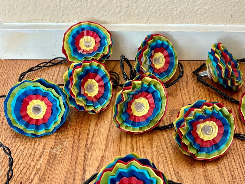 Pottery Barn Cha Cha Cha String Lights Multi-Color Fiesta – Lot of 3 Boxes – EUC gallery