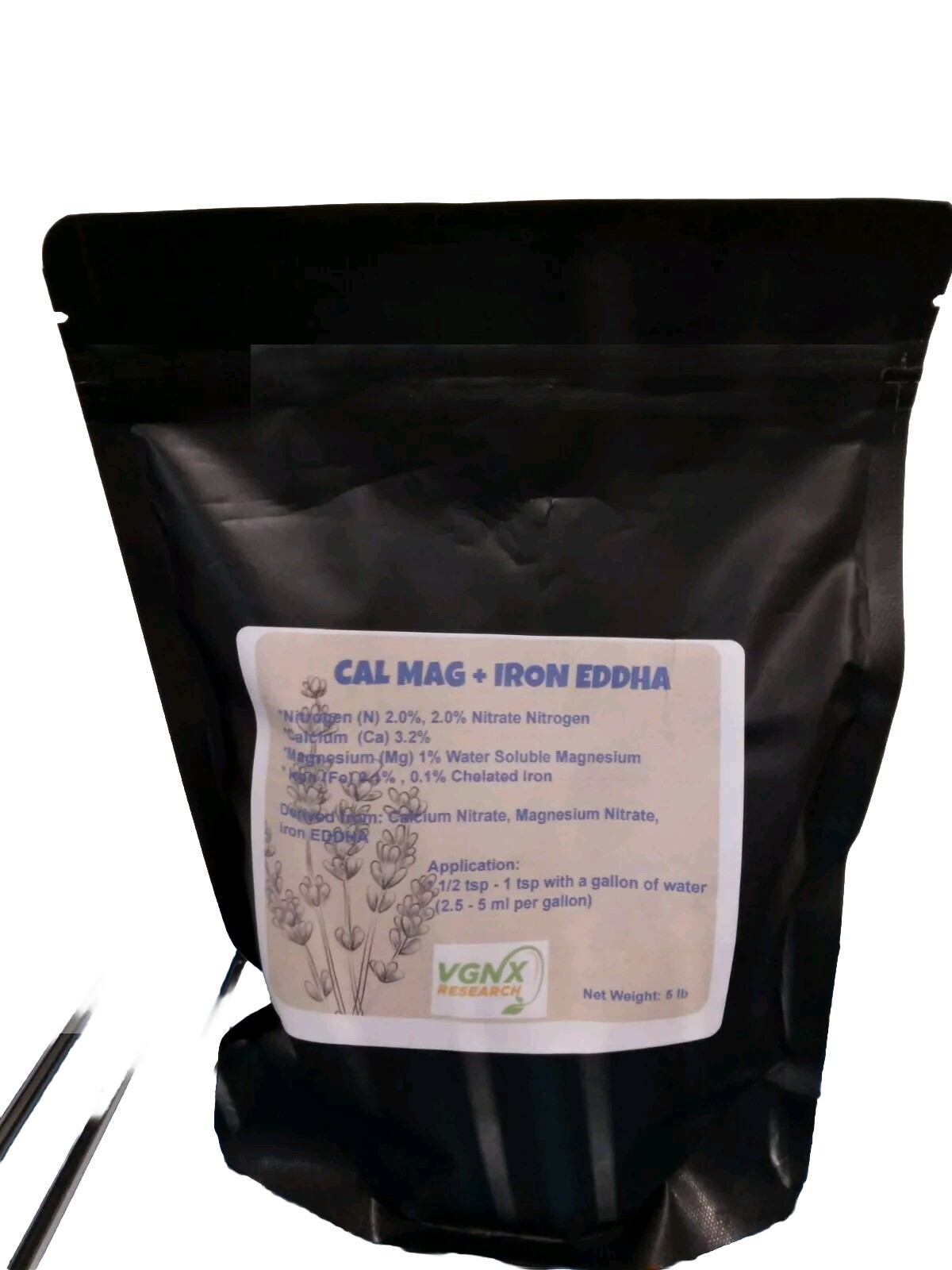 Cal Mag Plus Iron EDDHA 2 Pound Magnesium & Calcium Supplement FREE SHIPPING gallery