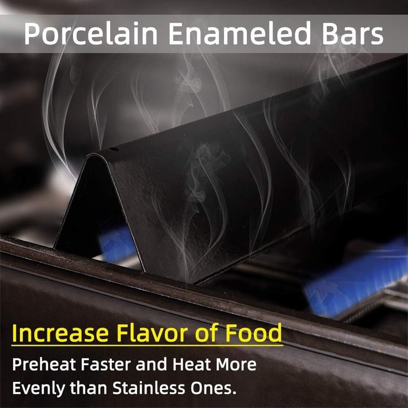 5-Pack 21.5" Flavorizer Bars Replacement for Weber Genesis Silver A、Spirit 200 gallery