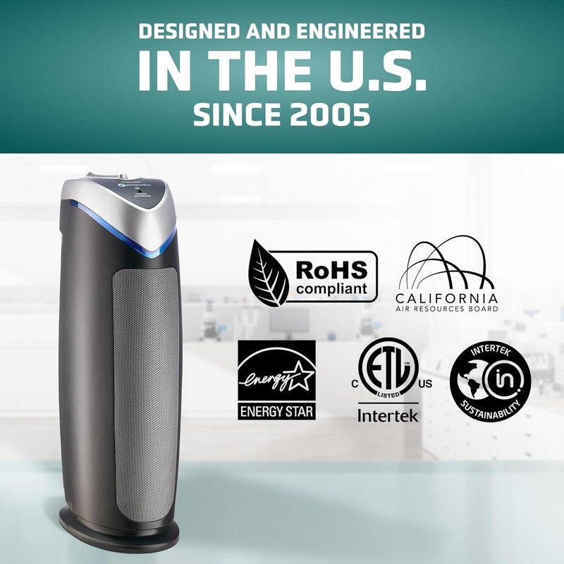 Advanced HEPA Air Purifier with UV-C for Large Rooms Up to 743 Sq. Ft. gallery