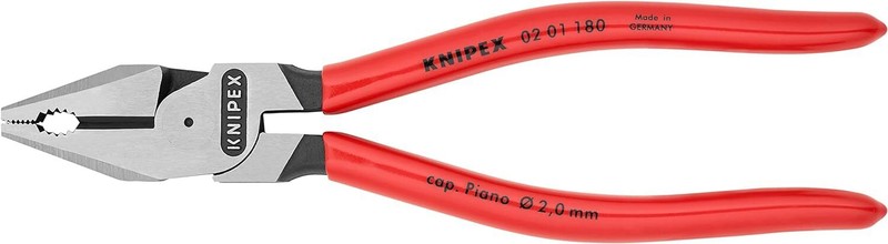 Knipex 02 01 180 SB High Leverage Combination Pliers 7 09 in blis from JP gallery