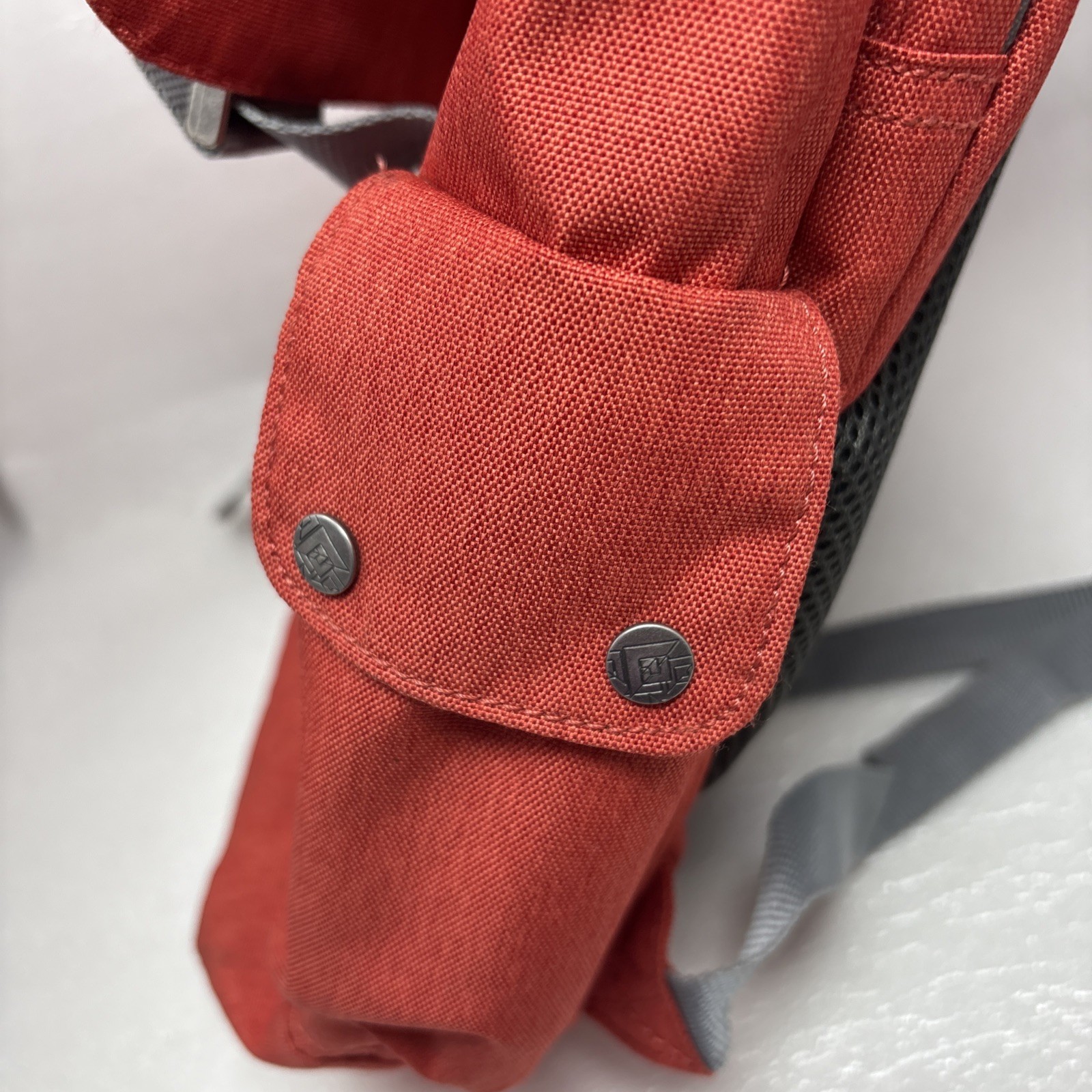 King Camp Daypack Backpack - Burnt Red - Drawstring and Clip Closure 5