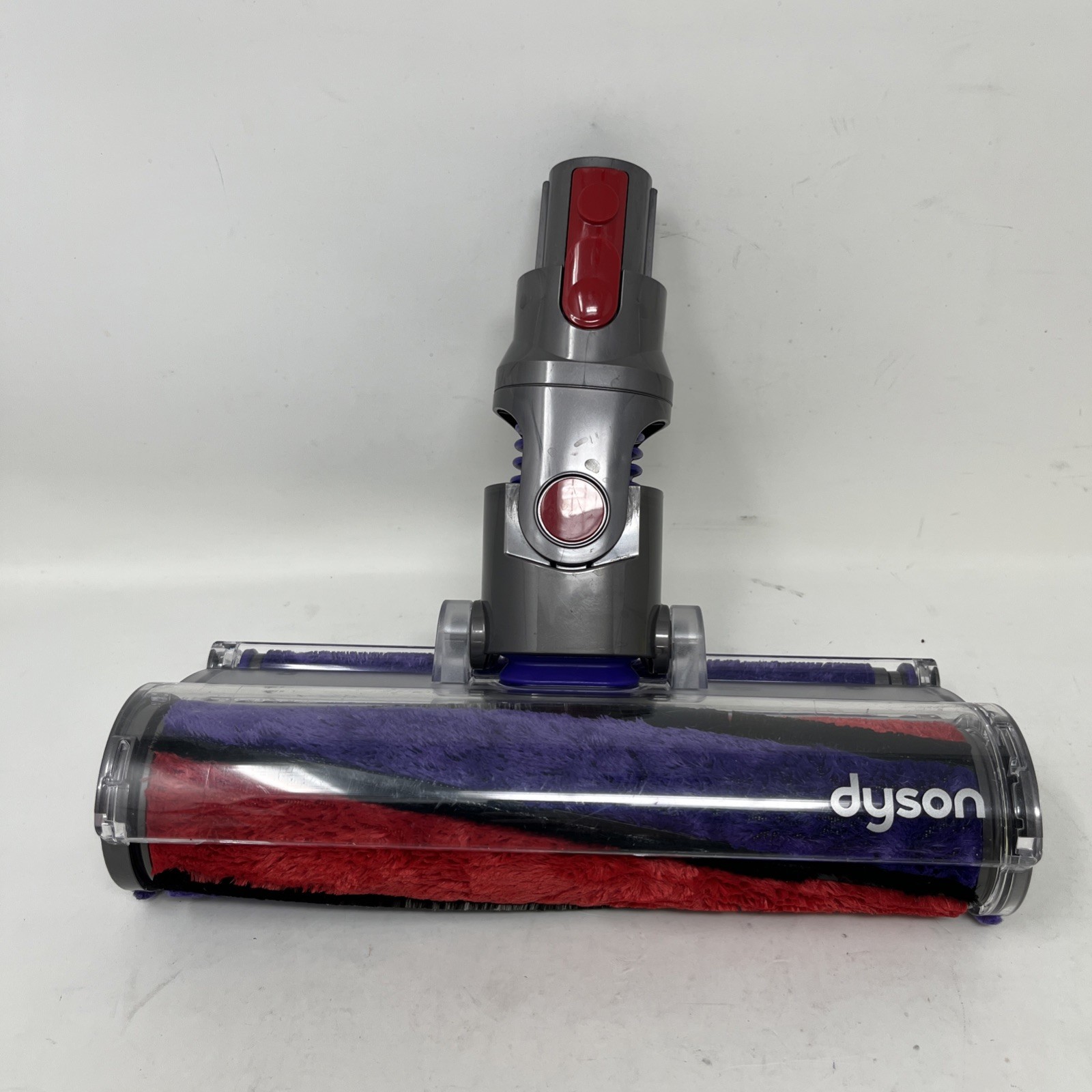 Dyson Cyclone V10 Absolute Fluffy Red And Purple Soft Roller Cleaner Head gallery