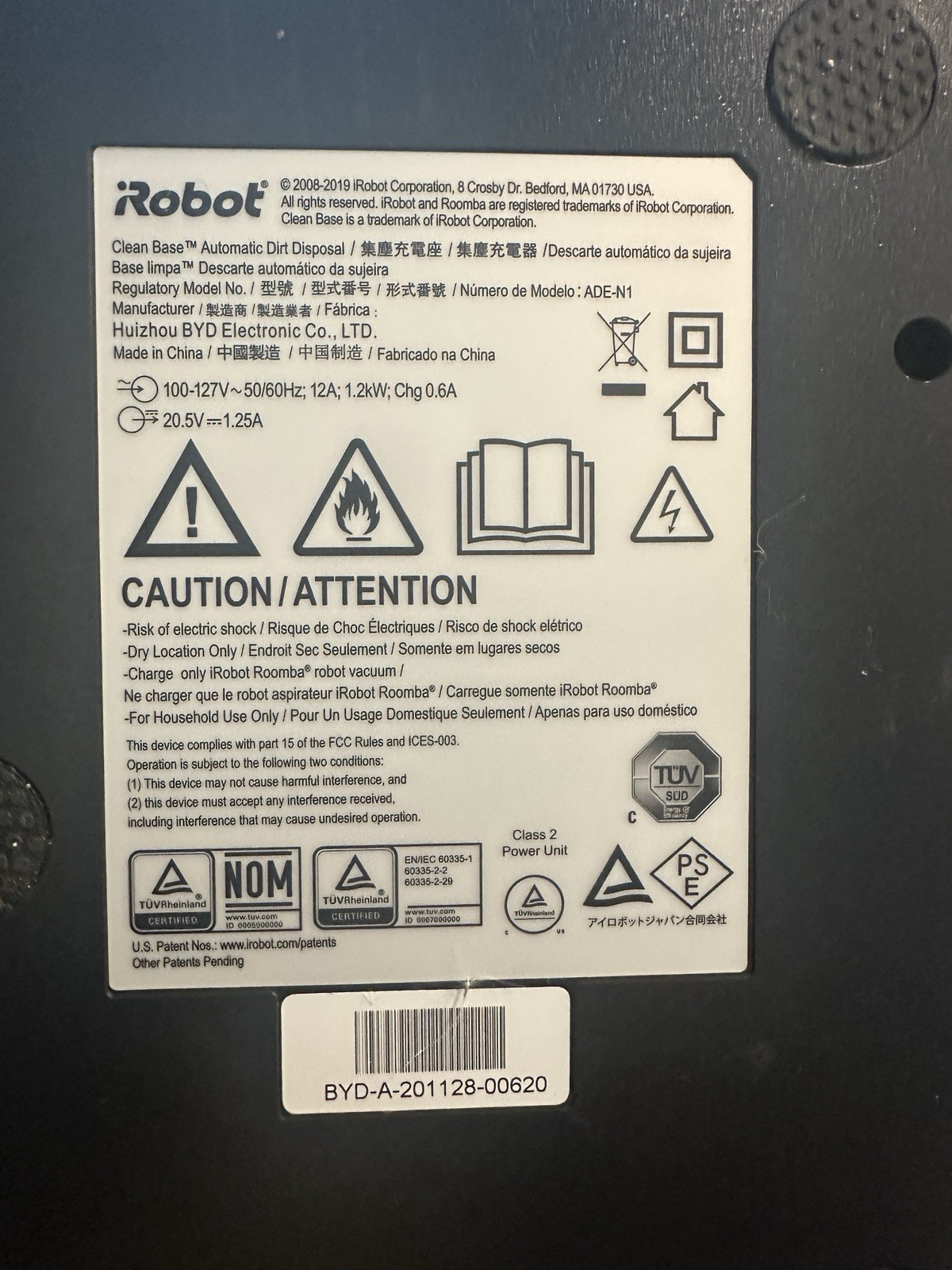 iRobot Roomba i4+ EVO Self Emptying Robot Vacuum, i455220 used working gallery