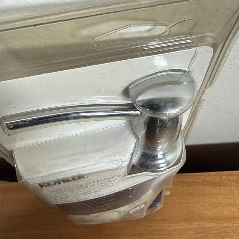 Kohler Soap/Lotion Dispenser Polished Chrome R1893-C-CP New Sealed gallery