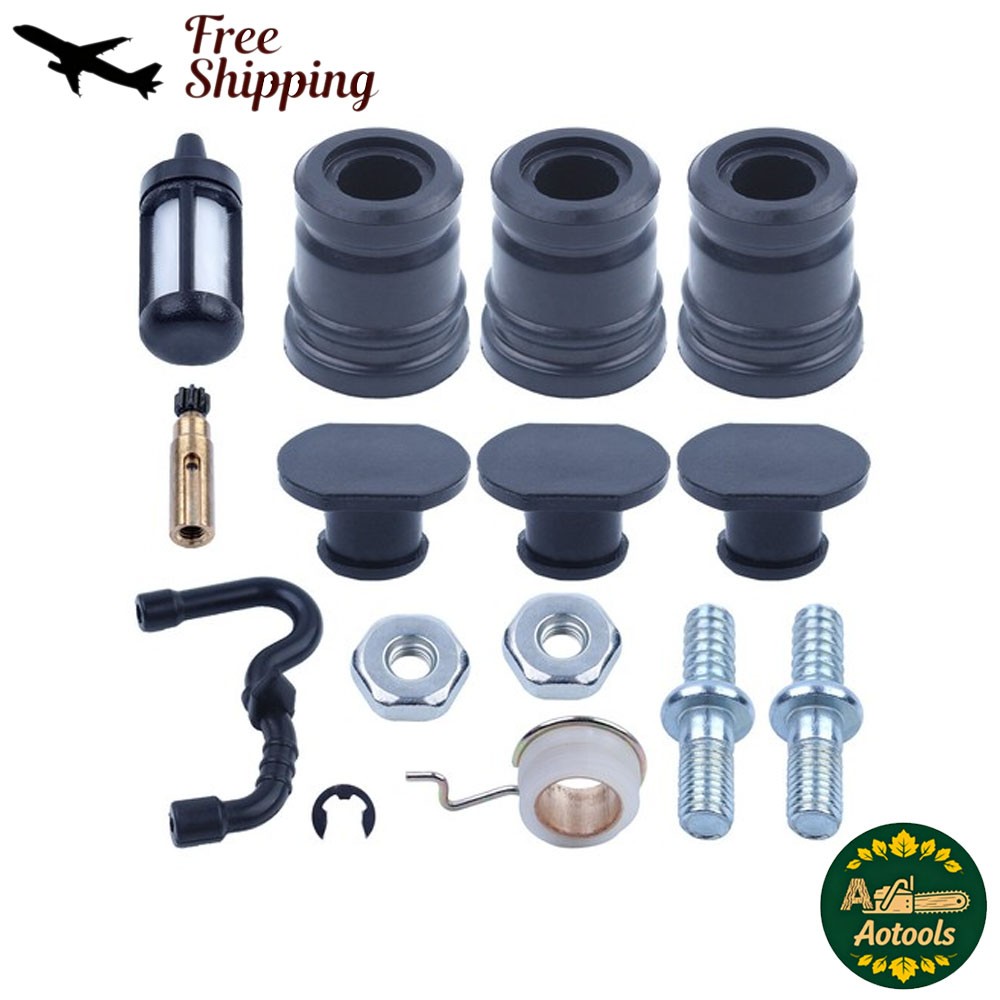 Oil Pump Worm Gear Fuel Filter Kit For Stihl MS180 MS180C 017 Chainsaw Part New gallery