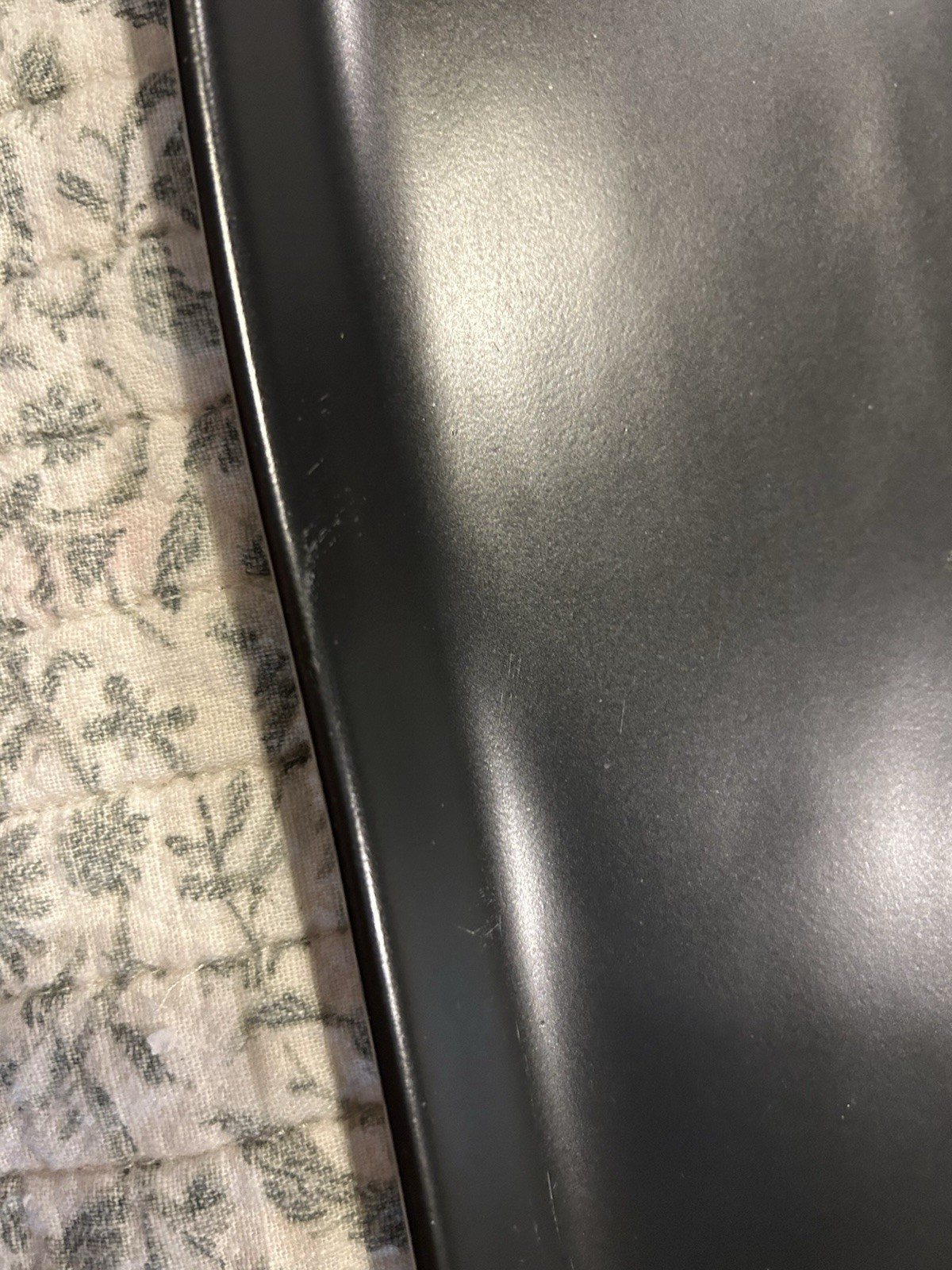 HEARTH & HAND MAGNOLIA Stoneware Retired 14” Serving Tray Platter Matte Black gallery