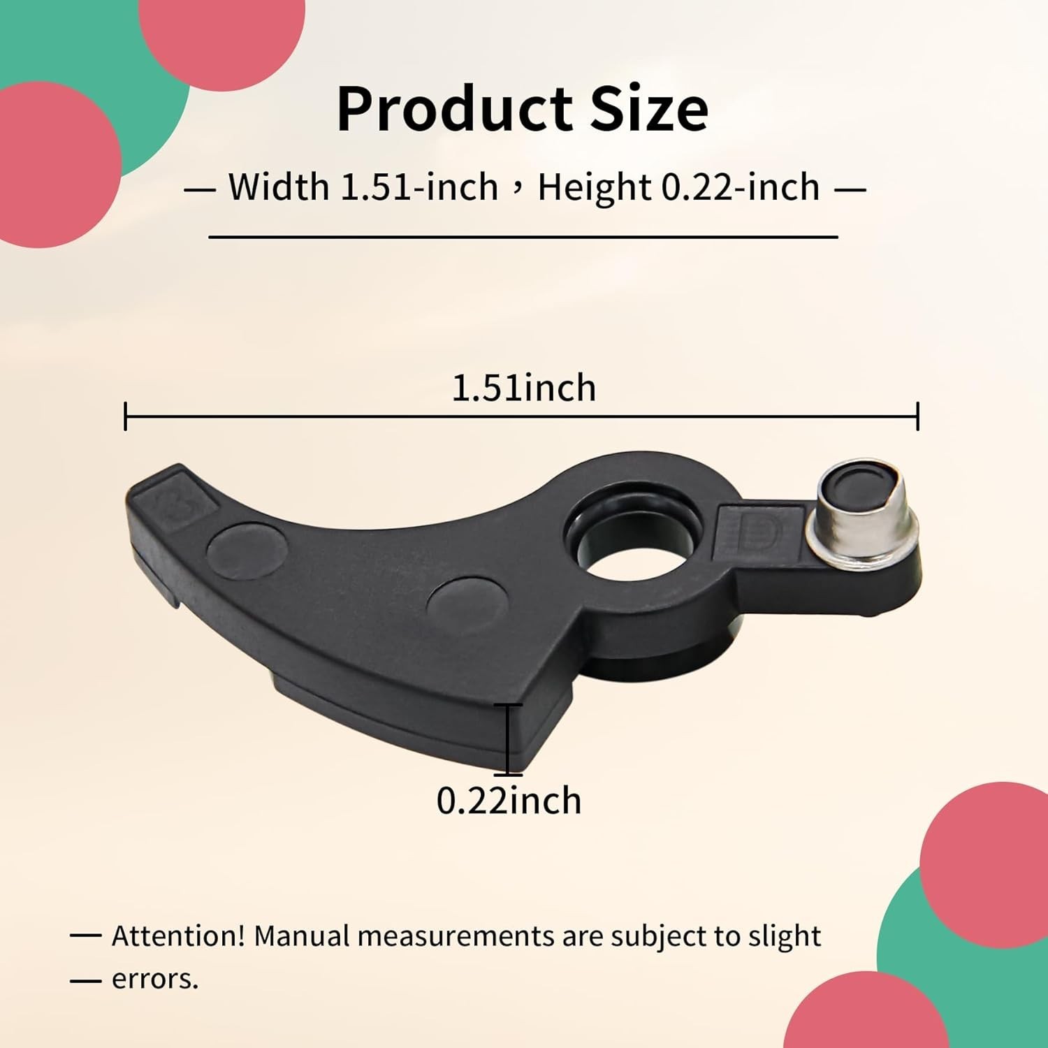 4-Pack 90567077 Trimmer Replacement Lever Assembly for Black&Decker NST2118 LST2 gallery