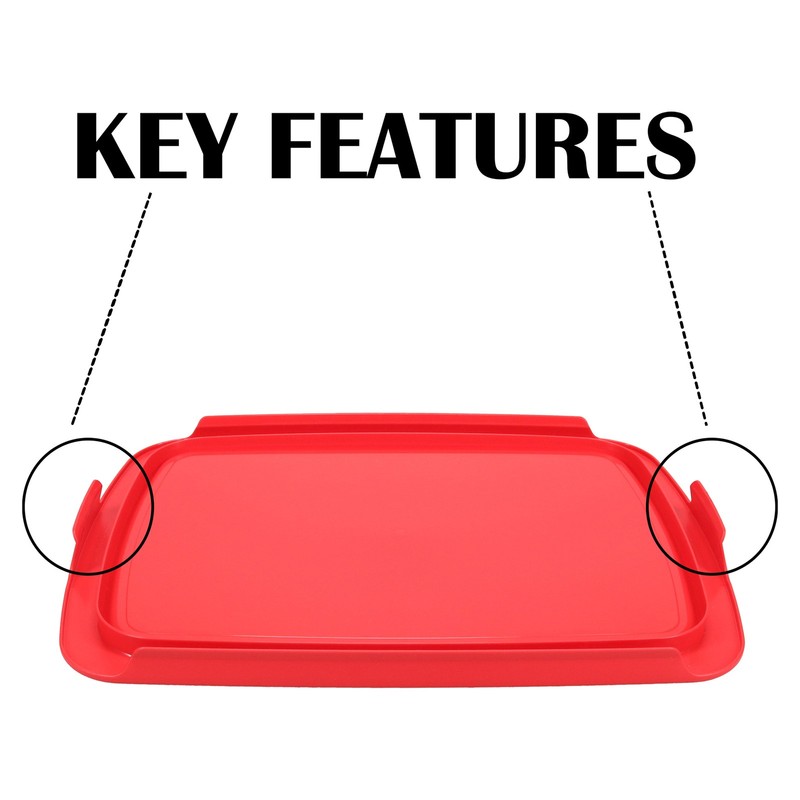 Pyrex Easy Grab C-233-PC Red Plastic Replacement Storage Lid Cover gallery