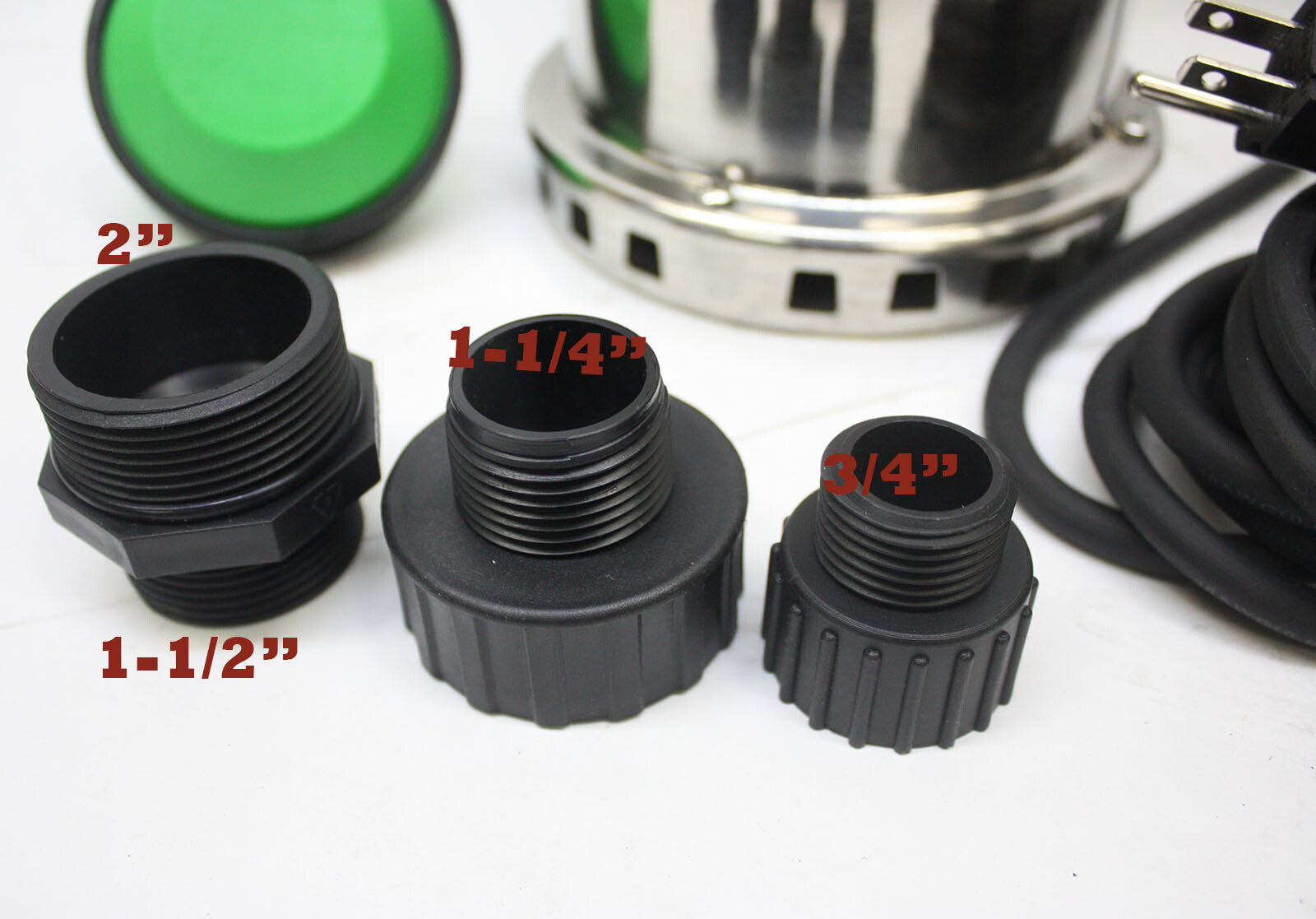 900W Stainless Submersible Pool Pond Drain Transfer Pool Water Pump 3038GPH gallery