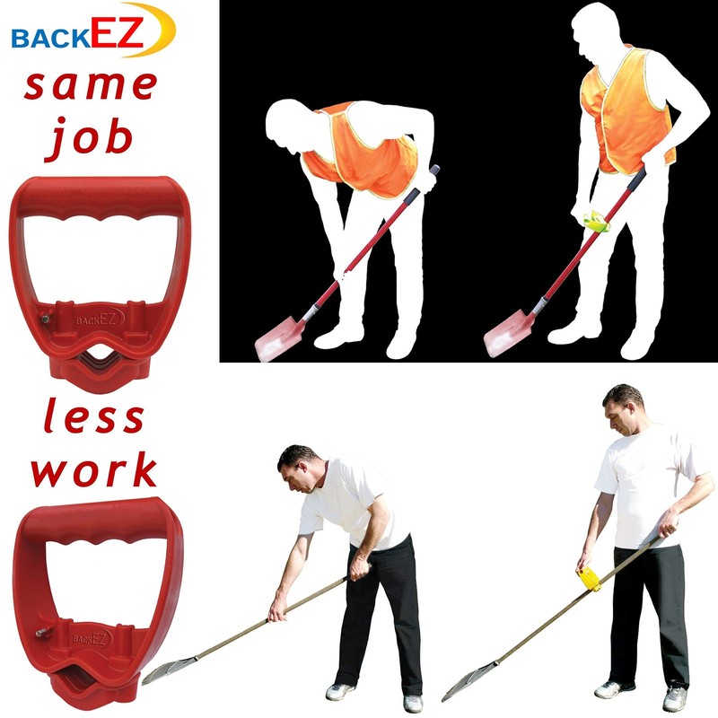 Back-Saving Tool Handle Attachment, EVR-Grip Upgrade, Labor-Saving Ergonomic ... gallery