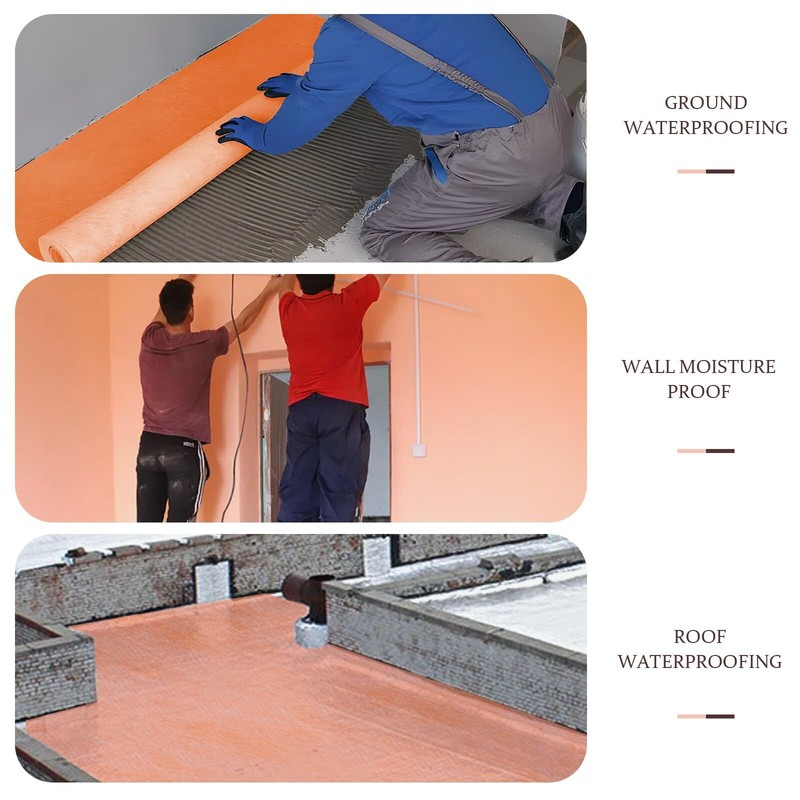 Waterproofing Membrane 20mil Tile Underlayment for Bathroom Shower Flooring Wall gallery