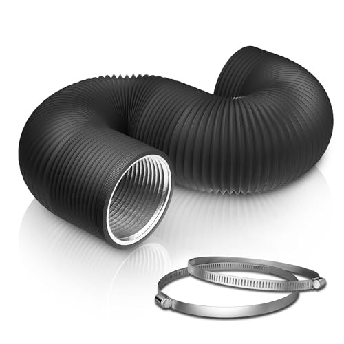 12 Inch 8ft Aluminum Ducting-4 Layer Protection Dryer Vent Hose for 12inx8ft gallery
