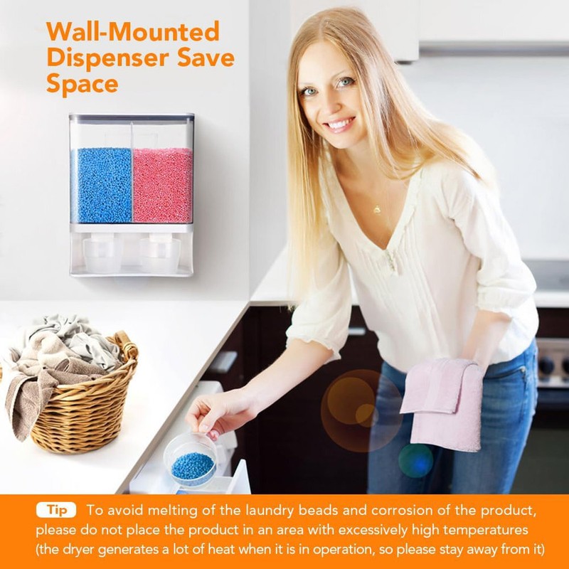 Colourtree Laundry Beads And Detergent Dispenser Organization gallery