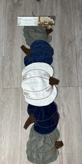 Shabby Chic White Blue Pumpkin Table Runner Fall Autumn Thanksgiving 13x 48″ New